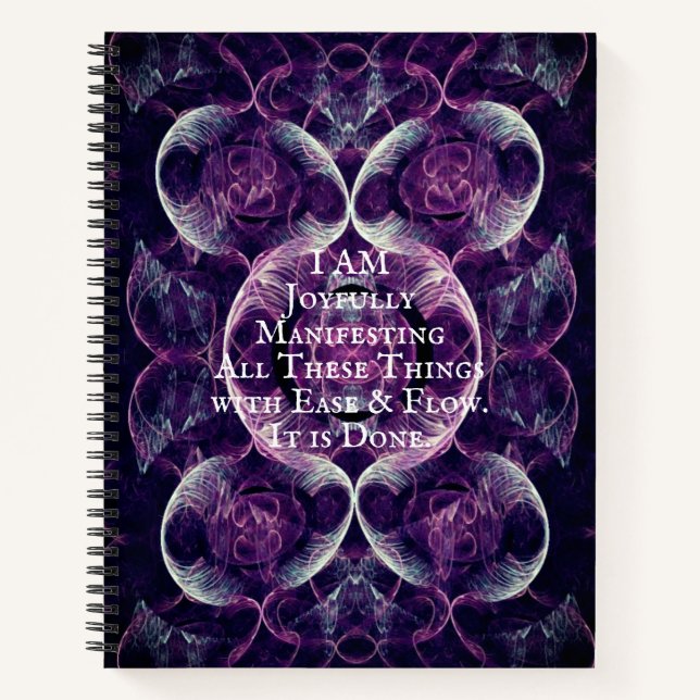 I AM Manifesting Law of Attraction Journal (Front)