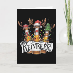 I Am Momma Uni-adults Funny Christmas Reindeer Che Card