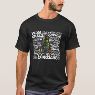I Am More Than Autism Awareness Brilliant Autistic T-Shirt