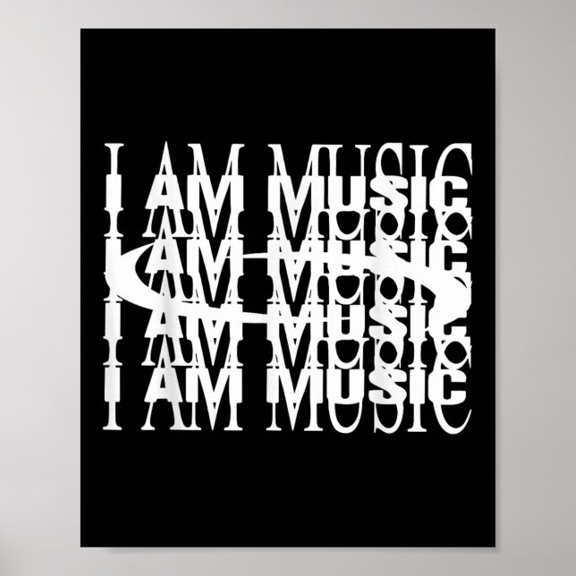 I Am Music Carti 2025 Abum Tour Merch  Poster (Front)