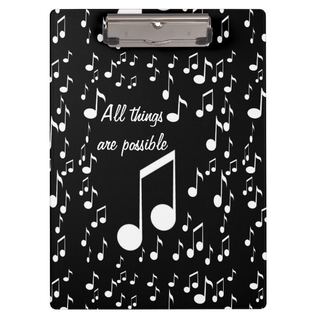 I Am Music_ Clipboard (Front)