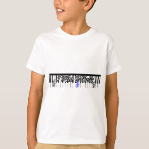 I Am Music-Piano keys,music notes_ T-Shirt