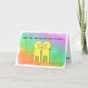 I Am My Own Best Friend Card