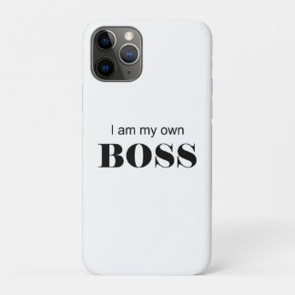I am my own Boss! iPhone 11 Pro Case