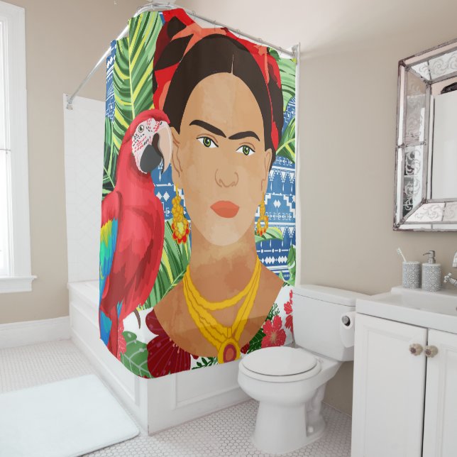 I am my own muse. The subject I know best Shower Curtain (In Situ)