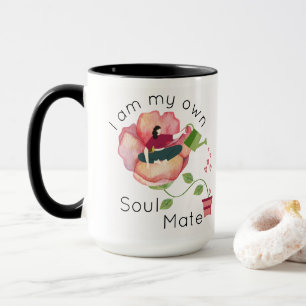 I am my own soulmate mug