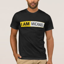I AM NIKON SERIES T-SHIRTS WITH YOUR NAME