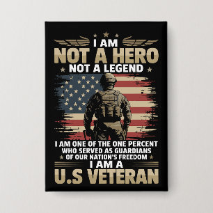 I Am Not A Hero Not A Legend I Am One Percent A US