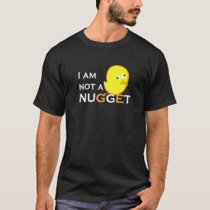I Am Not A Nugge Chicken Lover Nug Vegan Vegetaria T-Shirt