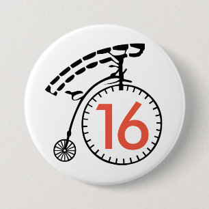 I am not a number. 7.5 cm round badge