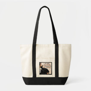 I am not a shopaholic bag