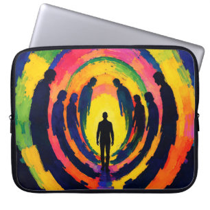 I Am Not A Target, I Am A Leader Laptop Sleeve