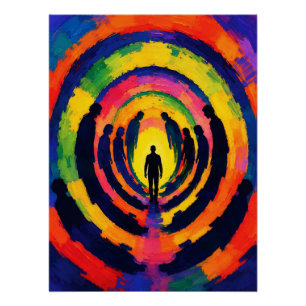 I Am Not A Target, I Am A Leader Poster