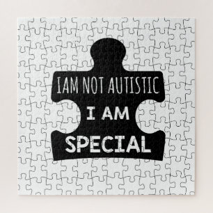 I AM Not Autistic, I Am Special Jigsaw Puzzle