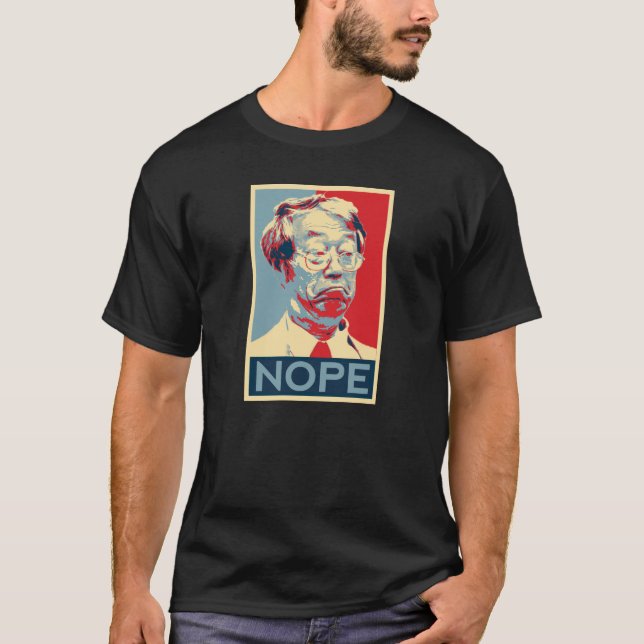 "I am not Dorian Satoshi Nakamoto" T-Shirt (Front)