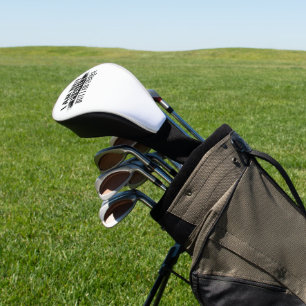 I am not perfect, but I am unique Golf Head Cover