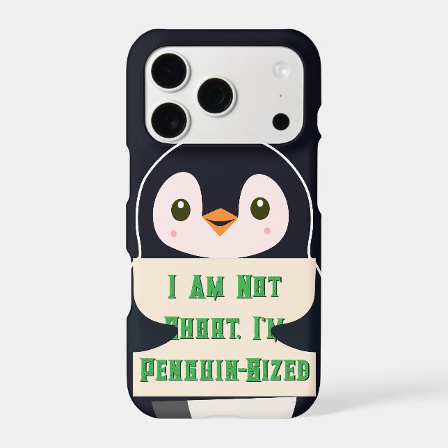 I Am Not Short, I Am Penguin-Sized (Back)