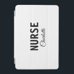 I am nurse medical expert add your name text simpl iPad mini cover<br><div class="desc">Profession simple templates for your profession</div>