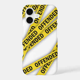 I am offended police tape do not cross