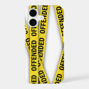 I am offended police tape do not cross