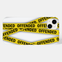 I am offended police tape do not cross