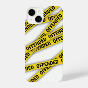 I am offended police tape do not cross iPhone 14 case