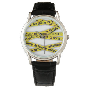 I am offended police tape do not cross watch
