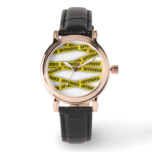 I am offended police tape do not cross watch