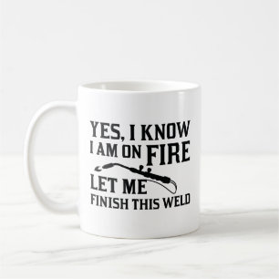 I Am On Fire Coffee Mug