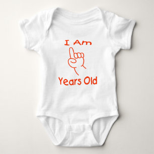 I am one T-shirt Baby Bodysuit