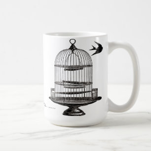 I am Outta here Victorian Birdcage Mug