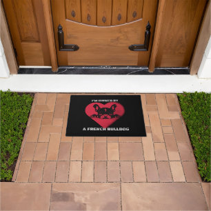 I am Owned by a French Bulldog Doormat