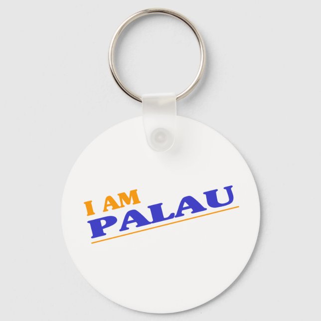 I am Palau Key Ring (Front)