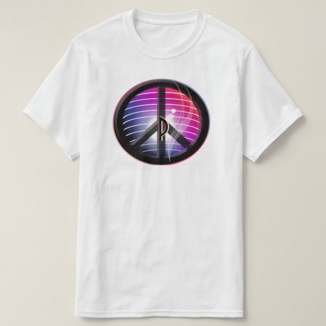 I AM PEACE  T-Shirt (Design Front)