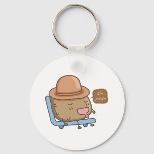 I am Potato Key Ring