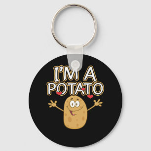 I am Potato Key Ring