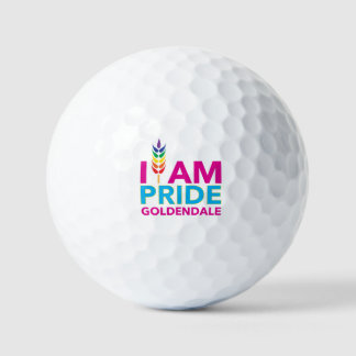 I AM PRIDE Goldendale Golf Balls