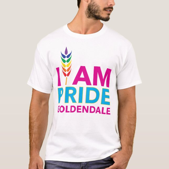 I AM PRIDE Goldendale Light T-shirt (Front)