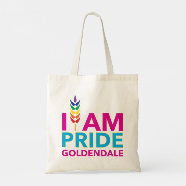 I AM PRIDE Goldendale Tote Bag (Back)