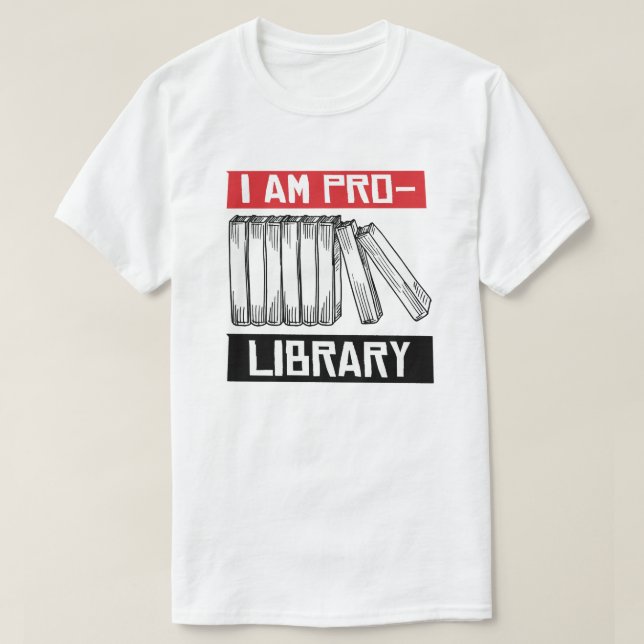 I am pro library T-Shirt (Design Front)
