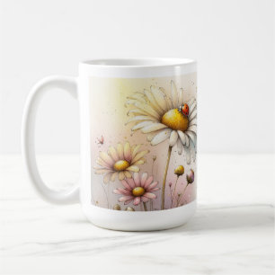 I Am Proud of Myself Daisy Coffee Mug