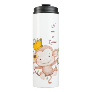 I Am Queen – Elegant funny Thermal Tumbler
