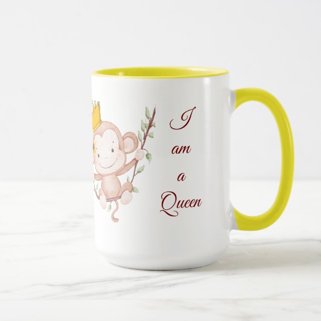 I Am Queen – Elegant Mug (Right)