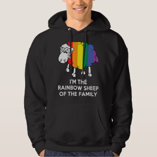 I Am Rainbow Sheep Of My Family Lgbt Gay Lesbian Hoodie