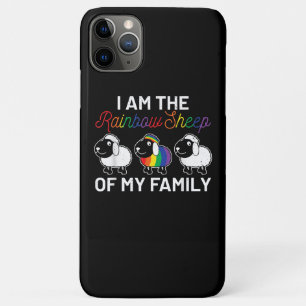 I am rainbow sheep of my family   Sheep Gift iPhone 11 Pro Max Case