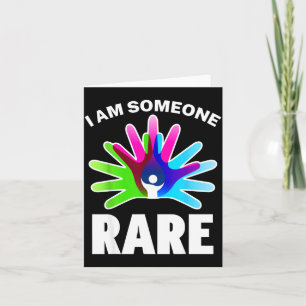 I Am Rare Disease Awareness Shirt - Rare Disease D Card