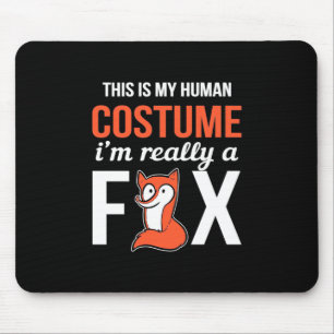 I Am Really A Fox Mouse Pad