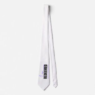 I Am Redeemed Necktie Christian Tie