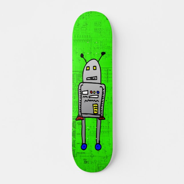 I am RoboBoard Skateboard (Front)