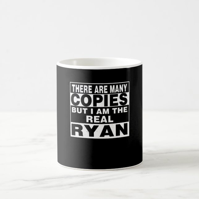 I Am Ryan Funny Personal Personalised Gift Coffee Mug (Center)